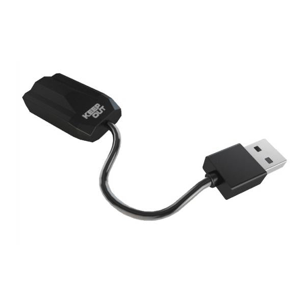 Tarjeta Sonido Gaming 7.1 Usb Keepout