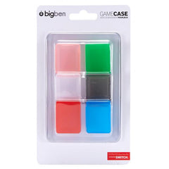 Funda Bigben Game Case (set De 6 Cajas Para Cartuchos)