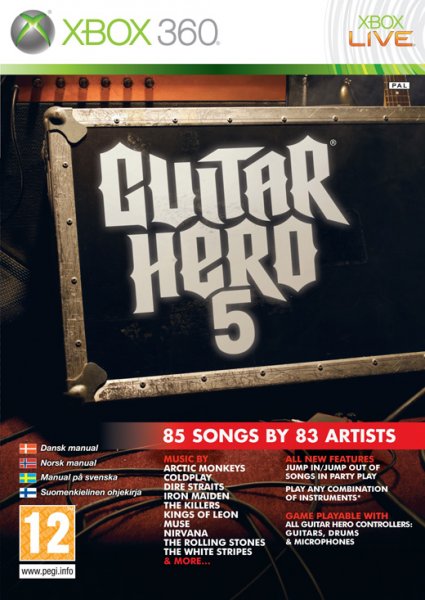 Guitar Hero 5 Xbox 360