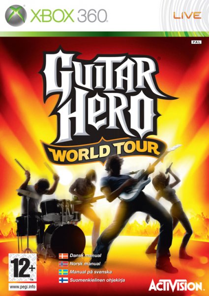 Guitar Hero:world Tour Xbox 360