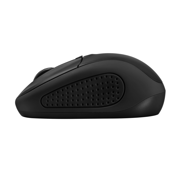 Ratón Trust Wireless Mouse Primo - Matte Black (sensor Optico De 1.000 - 1.600 Ppp Reales)