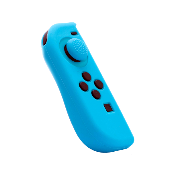 Funda de silicona Fr-tec Silicone + Grip For Joy-con Izquierdo (let) Azul