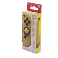 Funda de silicona Fr-tec Silicone + Grip For Joy-con Derecho (let) Amarillo