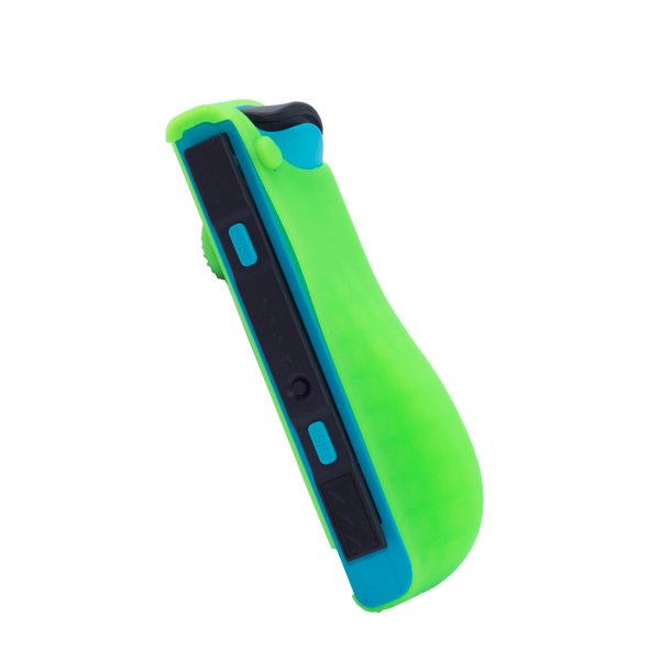 Funda de silicona Fr-tec Silicone + Grip For Joy-con Izquierdo (left) Verde
