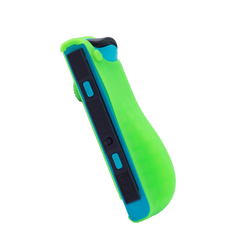 Funda de silicona Fr-tec Silicone + Grip For Joy-con Izquierdo (left) Verde