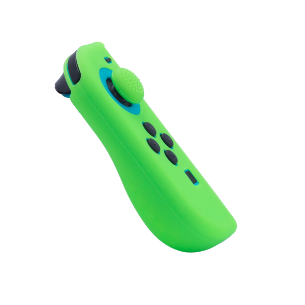 Funda de silicona Fr-tec Silicone + Grip For Joy-con Izquierdo (left) Verde