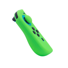 Funda de silicona Fr-tec Silicone + Grip For Joy-con Izquierdo (left) Verde