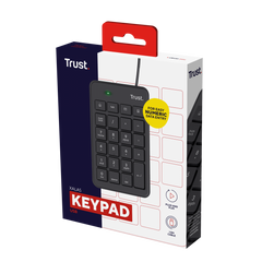 Teclado Trust Xalas Usb Numeric Keypad