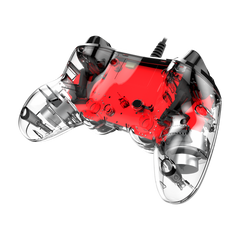 Accesorio Nacon Wired Illuminated Compact Controller Red Oficial Playstation 4 PS4