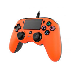 Mando Gamepad Nacon Compact para PS4 Naranja