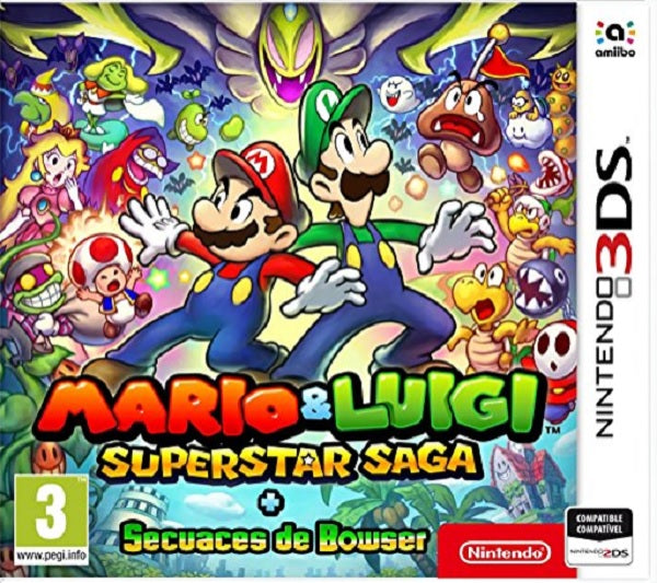 Mario & Luigi: Superstar Saga + Secuaces De Bowser 3DS