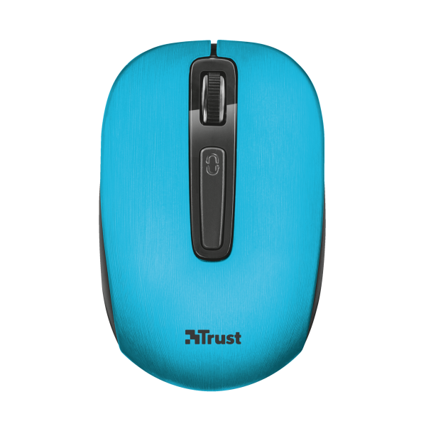 Ratón Trust Wireless Mouse Aera - Blue (sensor Optico De 800 - 1.600 Ppp Reales)