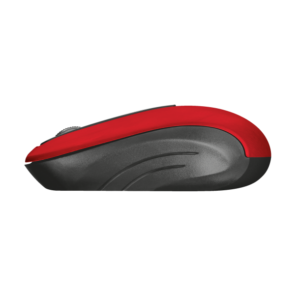 Ratón Trust Wireless Mouse Aera - Red (sensor Optico De 800 - 1.600 Ppp Reales)