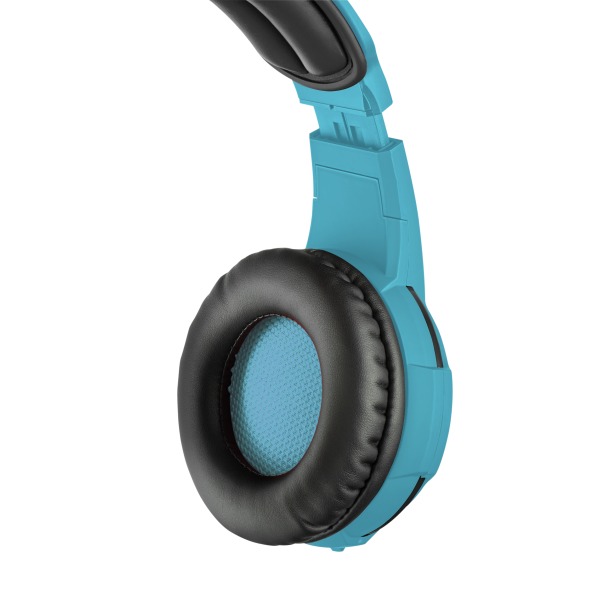 Trust Spectra Gaming Bundle Neon Blue Gxt790-sb (auricular/raton/alfombrilla)