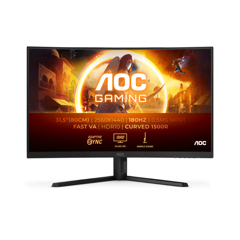 Monitor Gaming Aoc Curvo 180hz Cq32g4ve