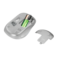 Ratón Trust Wireless Mouse Yvi Fx - White (sensor Optico De 800 - 1.600 Ppp Reales)