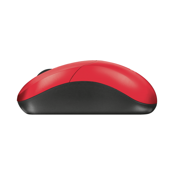 Ratón Trust Wireless Mouse Inu - Red (sensor Optico De 1.000 Ppp Reales)