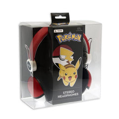 Auriculares Otl Stereo Headphone Pokemon Pokeball (switch/movil/tablet)