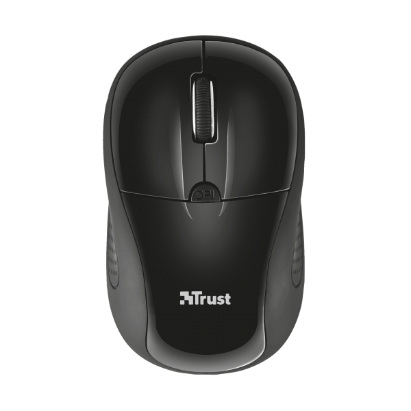 Ratón Trust Silent Click Wireless Mouse Primo Black (sensor Optico De 800 - 1.200 Ppp Reales)