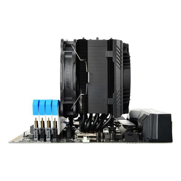 Ventilador disipador gaming cpu enermax ets - t50a - fss para intel amd 1x14cm