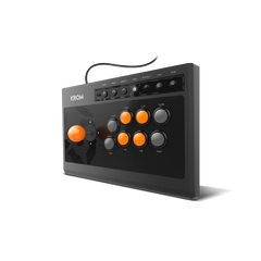 Krom Kumite Negro USB Panel de mandos tipo máquina recreativa Analógico/Digital PlayStation 4, Playstation, Playstation 3, Xbox One