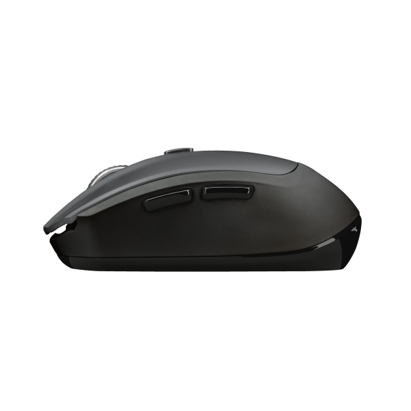 Ratón Trust Nona Wireless Compact Mouse Black (sensor Optico De 800 - 1.600 Ppp Reales)