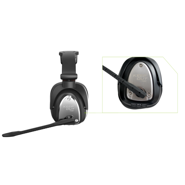 Auricular Gaming 7.1 Multiplataforma Hxair Keepout