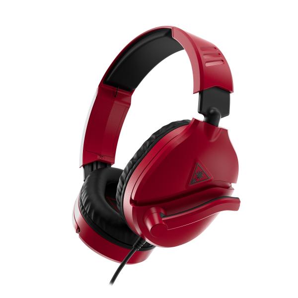 Cascos Turtle Beach Wired Gaming Headset Recon 70 Red (rojo) (ps4/xbone/switch/movil)