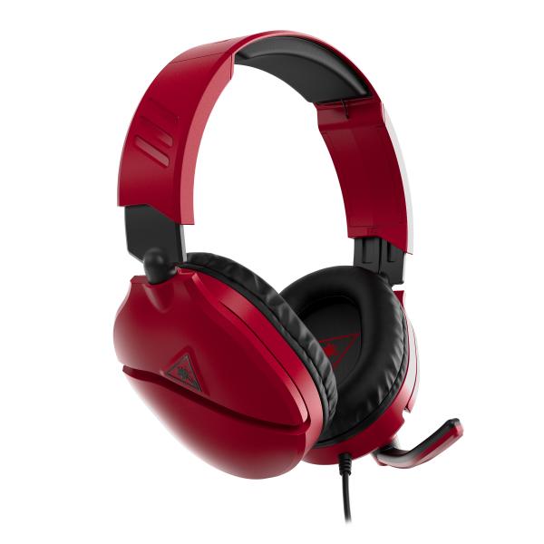 Cascos Turtle Beach Wired Gaming Headset Recon 70 Red (rojo) (ps4/xbone/switch/movil)