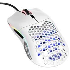 Glorious PC Gaming Race Model O Gaming 12000 Dpi Blanco Mate