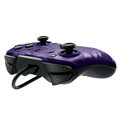 Mando Pdp Faceoff Deluxe + Audio Wired Controller Purpura ( Switch 2 )