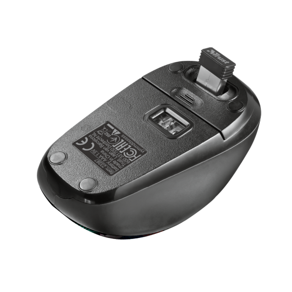 Ratón Trust Yvi Wireless Compact Mouse Parrot (sensor Optico De 800 - 1.600 Ppp Reales)