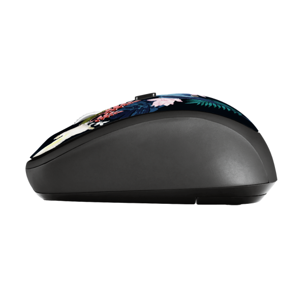 Ratón Trust Yvi Wireless Compact Mouse Parrot (sensor Optico De 800 - 1.600 Ppp Reales)