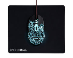 Kit Gaming Basic Raton + Alfombrilla Trust