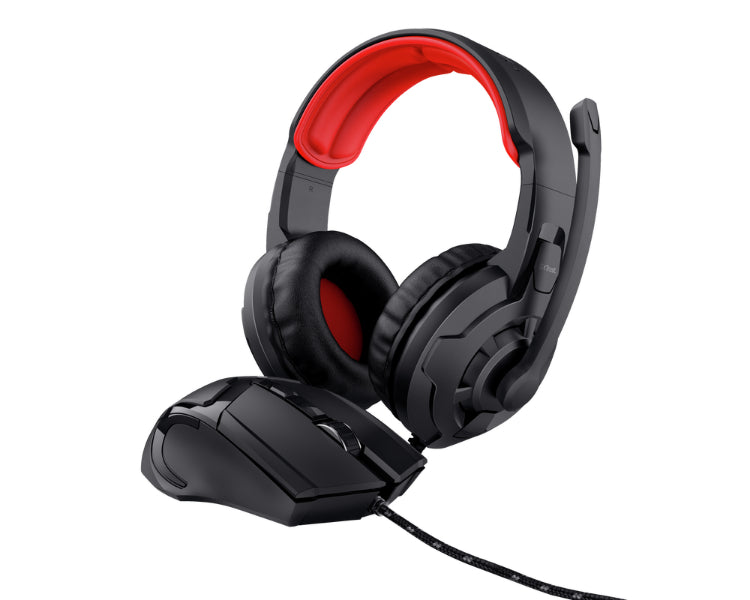 Kit Gaming Basic Raton + Auricular Trust