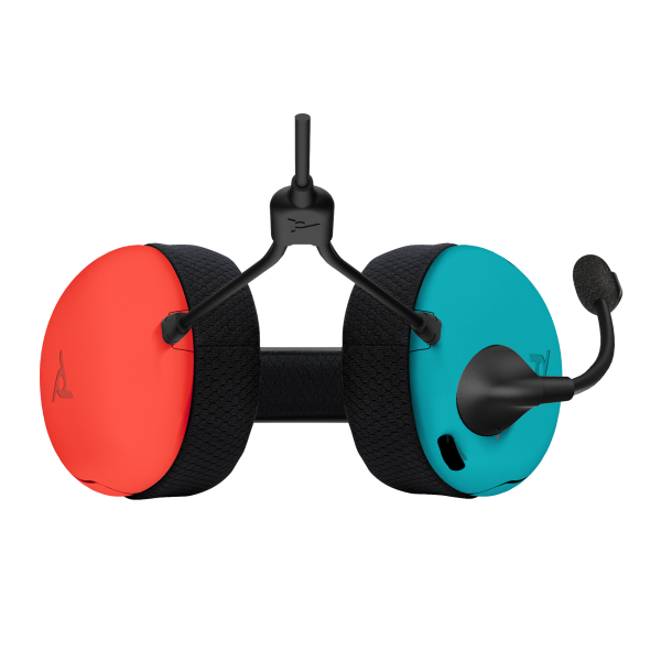 Accesorio Pdp Lvl 40 Wired Stereo Gaming Headset Blue/ Red (azul/rojo) ( Switch 2 / Switch / Lite )