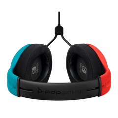 Accesorio Pdp Lvl 40 Wired Stereo Gaming Headset Blue/ Red (azul/rojo) ( Switch 2 / Switch / Lite )