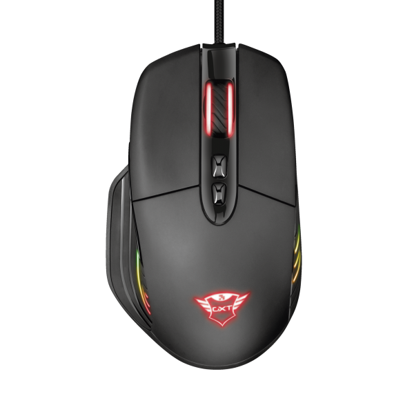 Mouse Trust Gaming Rgb Gxt 940 Xidon Rgb Dpi 10000 Dpi Hasta 8 Botones Programables (2 Para Pulgar)