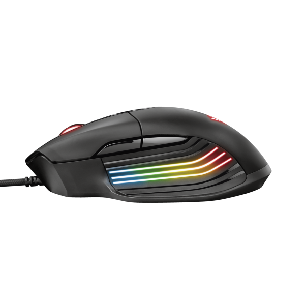 Mouse Trust Gaming Rgb Gxt 940 Xidon Rgb Dpi 10000 Dpi Hasta 8 Botones Programables (2 Para Pulgar)