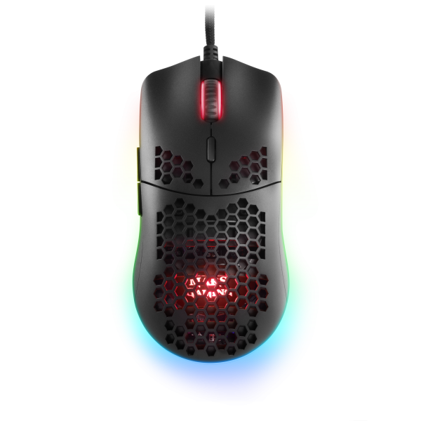 Mars Gaming MMAX USB RGB 12400 DPI Negro