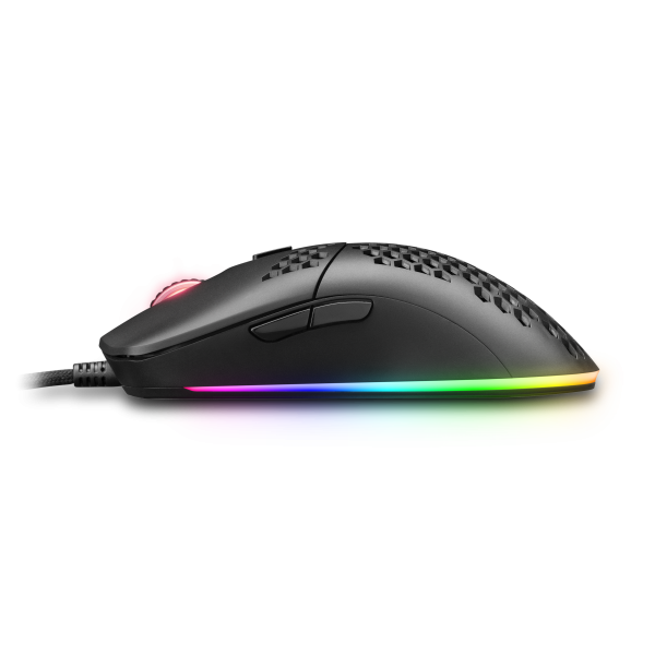 Mars Gaming MMAX USB RGB 12400 DPI Negro