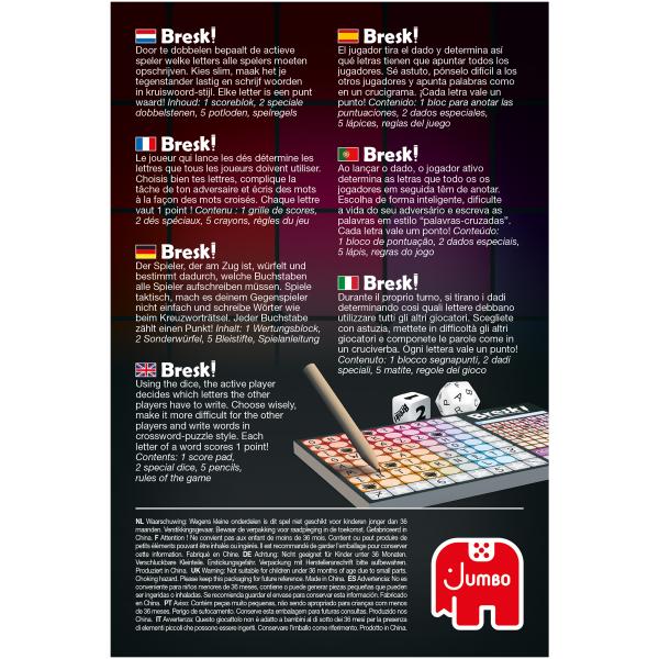 Juego de mesa bresk! pegi 10