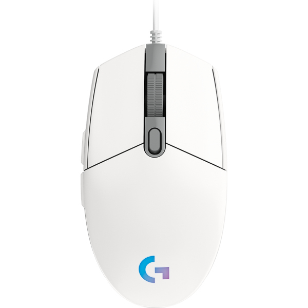 Ratón Gaming Logitech G102 Lightsync Blanco - 8000DPI