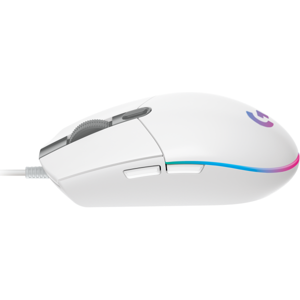 Ratón Gaming Logitech G102 Lightsync Blanco - 8000DPI