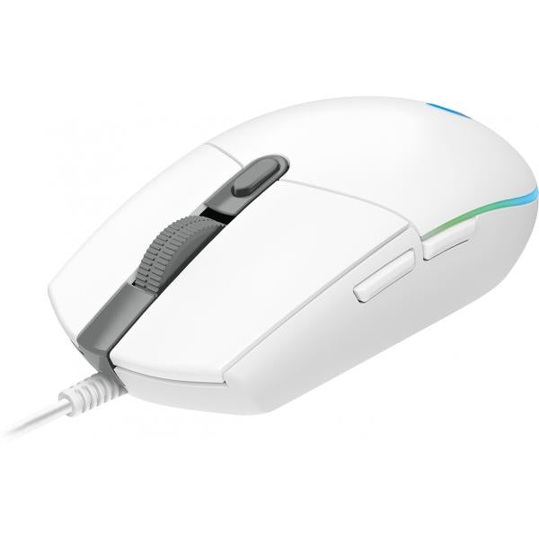 Ratón Gaming Logitech G102 Lightsync Blanco - 8000DPI