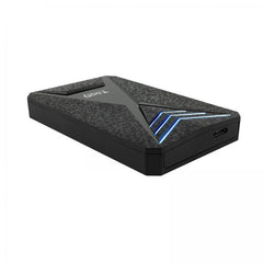 Tooq - Caja Externa Gaming Para Discos Duros 2.5 Sata Usb 3.0/3.1 Gen 1 Leds Azules