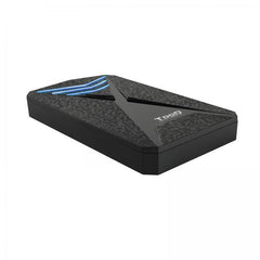 Tooq - Caja Externa Gaming Para Discos Duros 2.5 Sata Usb 3.0/3.1 Gen 1 Leds Azules