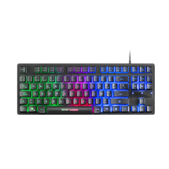 Combo Teclado con cable y Ratón Mars Gaming MCPTKLES RGB 3200DPI Diseo TKL Espaol USB