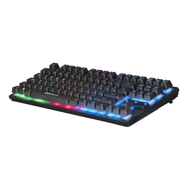 Combo Teclado con cable y Ratón Mars Gaming MCPTKLES RGB 3200DPI Diseo TKL Espaol USB