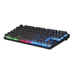 Combo Teclado con cable y Ratón Mars Gaming MCPTKLES RGB 3200DPI Diseo TKL Espaol USB